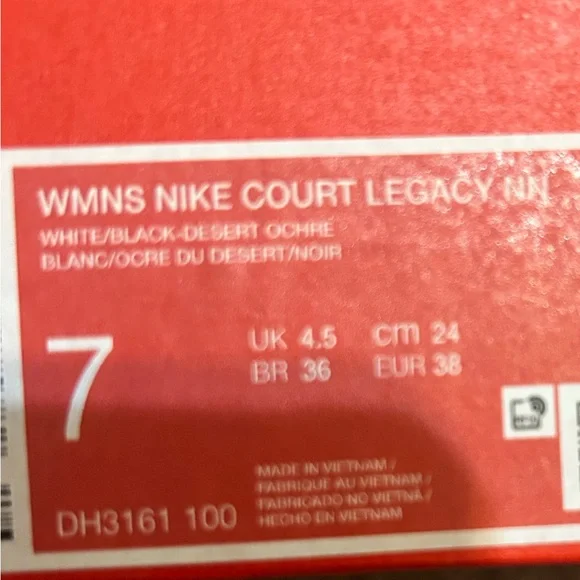 NEW!! Nike Court Legacy Sneakers Womens - Picture 11 of 11